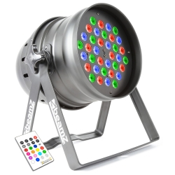 Reflektor LED PAR64 36x 3W diody LED RGBW Beamz